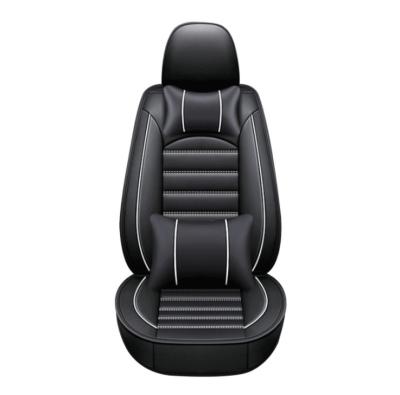 China New Four Seasons 5D-Version Luxury Hot Selling Custom Breathable Auto Leather Car Seat Cover Protector For Universal Cars for sale