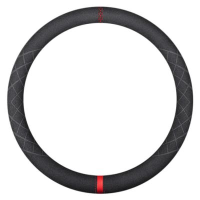 China Durable Italian imported Sweden most popular 15 inch universal car fashion steering wheel cover for sale