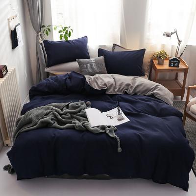 China Suowei Black Bedding Nondisposable King Size Custom Bed Covers Colchas Coverage Polyester Fabric Duvet Cover De Lit for sale