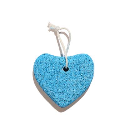 China Simple Heart Shaped Cute Pumice Stone, Professional Foot Cleaning Pumice Stone for sale