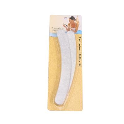 China Simple Wholesale Disposable Personal Manicure Nail Tool Sandpaper Nail File Set for sale