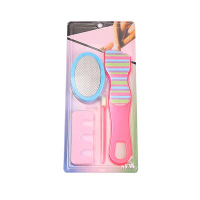 China Latest Arrival Modern Skin Pedicure Callus Remover Foot File Set Softer Foot Pedicure Set for sale