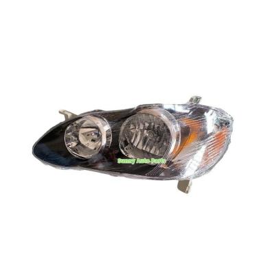 China USA Type 03 Corolla USA Gloss Black Headlight Head Lamp For Toyota Corolla Altis Matrix 2002 2003 2004 2005 2006 2007 for sale