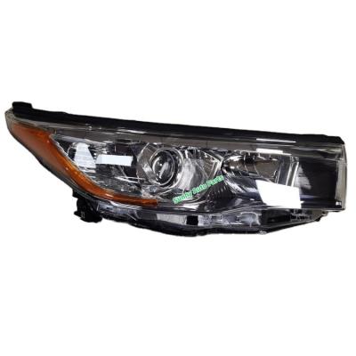 China 2014 High Quality Halogen Halogen Head Lamp Headlight For Toyota 2016 2017 Highlander Kluger 2015 for sale