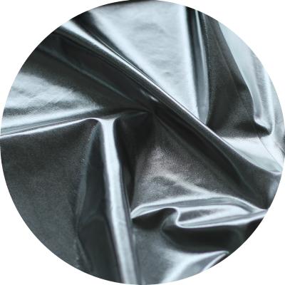 China Antistatic 100% Polyester Pongee Silver Solids Fabric For Toy for sale