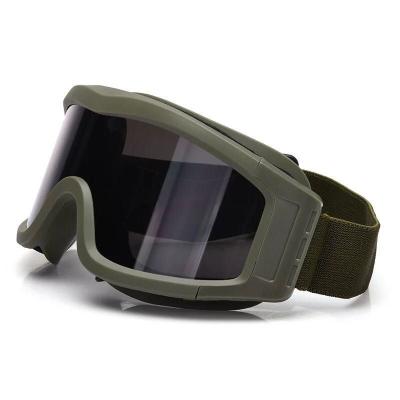 China Anti Fog Lens Military Tactical Goggles UV Protective For Airsoft Paintball for sale