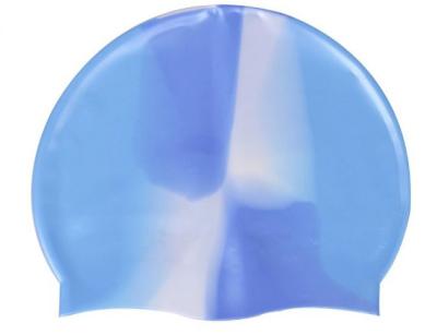 China Unisex Waterproof Silicone Swim Cap Durable Swimming Head Cap for sale