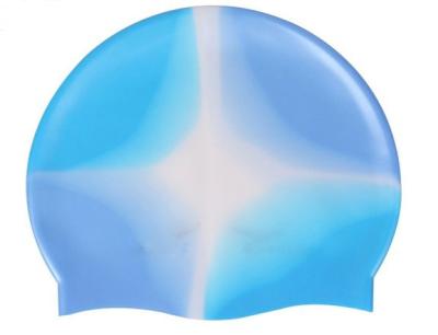 China Tear Resistant Waterproof Swim Cap Eco - Friendly For Women And Men for sale