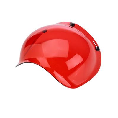 China Rote Motorrad-Sturzhelm-Masken-Blasen-Masken-Linse Harley Moto Helmet Compatible zu verkaufen