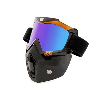 China Dust Proof White Motocross Goggles Multipurpose For Outdoor Sports for sale