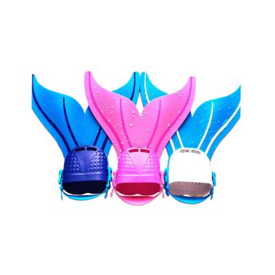 China Beautiful Mermaid Style Diving Swim Fins Long - Lasting For Toddlers for sale