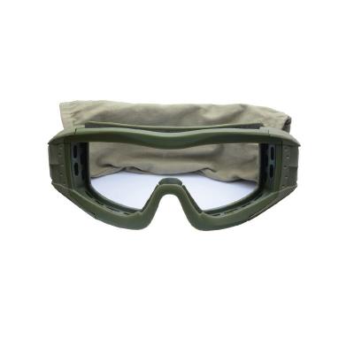 China TPE Frame Military Tactical Goggles Scratch Resistant For Shooting / Hunting for sale