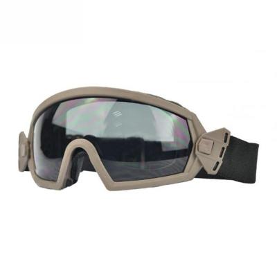 China High Impact Resistant Military Style Goggles Helmet Compatible for sale