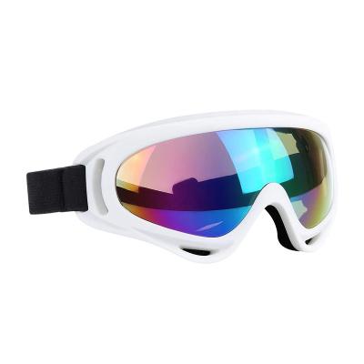 China Protección Ski Snowboard Goggles elástico de las lentes UV400 del multicolor a prueba de viento en venta