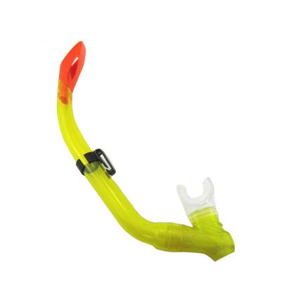 China Food Grade Silicone Fully Dry Top Snorkel Tube For Diving for sale