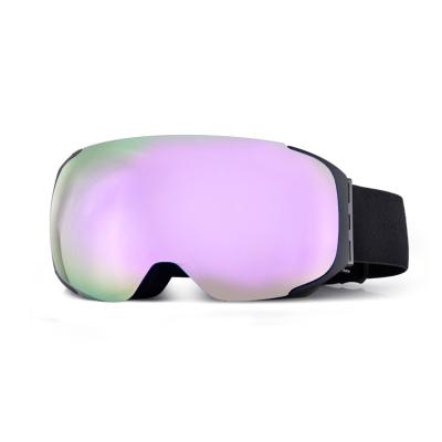 China Seguridad magnética de Ski Goggles Interchangeable Double Lens de la nieve en venta