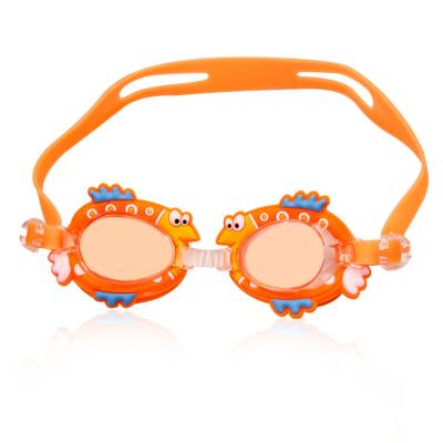 China Gafas que nadan UV400 de la niebla anti animal linda ancha de la opinión de la historieta para los niños en venta