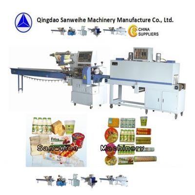 China Full Sealing Type PLC Control Shrink Wrap Packing Machine Form Fill Seal Packaging Machine for sale