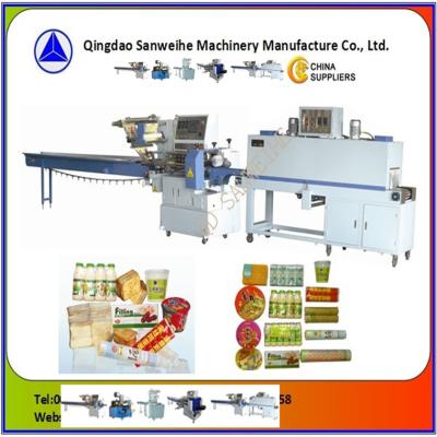 China SWD 2000 Fully Sealed Noodle Packing Machine High Speed 1.5KW Automatic Flow Packing for sale