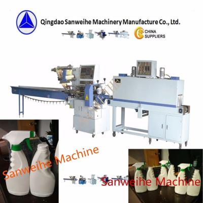 China SWSF 590 Wasmiddelverpakkingsmachine Volledige afdichting Krimpverpakkingsmachine Te koop