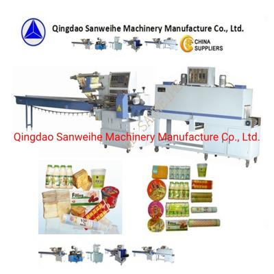 China Máquina de embalagem de macarrão instantâneo CE SWC 590 Máquina de embalagem de embalagem à venda