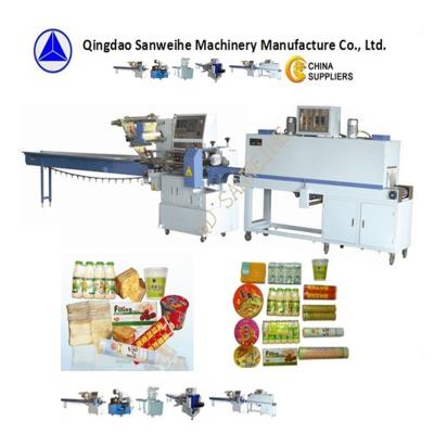 China Full Sealing PLC Control Shrink Wrap Packing Machine / Packaging Machine for sale