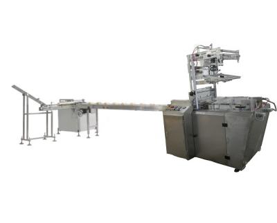 Κίνα X-Fold Type Rice Cake Biscuit Wrapping Machine for Solid Material 4800*1100*1850mm προς πώληση