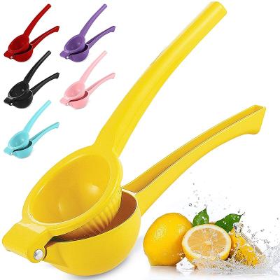 China Sustainable Fruit Juice Pressing Lime Citrus Squeezer Premium Heavy Duty Fruit And Vegetable Tools Metal Squeezer Lemon for sale