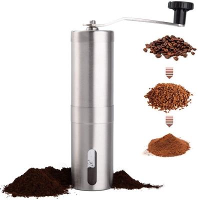 China Multi Viable Espresso Burr Bean Manual Coffee Grinder Grinder Roasters Setting Molino De Cafe Espresso Grind for sale