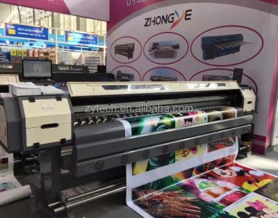 China Bill Printer 3.2m Galaxy Large Format Printer Eco Solvent Printer With Epson DX5&DX7 Printhead Plotter for sale