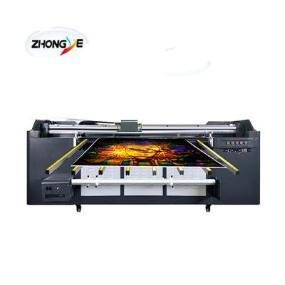 China Wall Packs 2018 Hot Selling New Design Hybrid Printer Pad Metal Photo Printing Machine 3.2m Low Cost UV Flatbed Printer Cheap Hot Selling Printer for sale