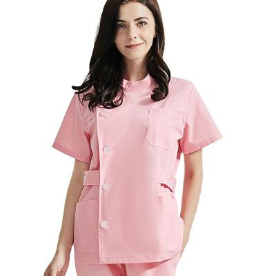 China High End Customized Medical Hospital Scrub Uniform Medical Hospital Medical Uniform Scrubs Uniforms Wholesale Short Sleeve for sale