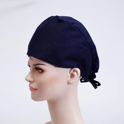 China Printing Scrub Doctor And Nurse Solid Color Hat High Quality Hospital Uniform Hats Nurse's Cap for sale