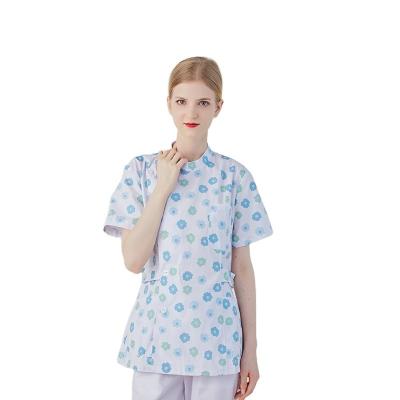 China Hospital Medical Clinic Surgical Short Sleeves Scrub Suits Reusable Isolation Hospital Nursing Breathable Uniform for sale