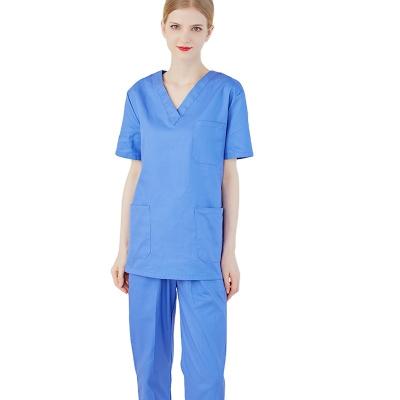 China High Quality Hospital Nursing Uniforms Breathable Nursing Hospital Bestselling Scrub Suit Uniforms Tracker Women Scrub Sets Uniform for sale