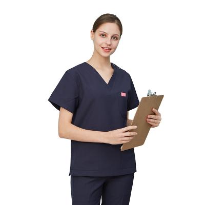 China Private Label Hospital Hospital Scrubs Medical Uniforms Scrubs Wholesale Uniforms Short Sleeve Medical Uniforms Nursing Scrub Sets for sale