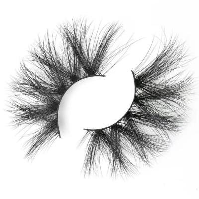 China Diy Newest Design Super Soft Faux Mink Strip Lashes With Clear Strip Long for sale