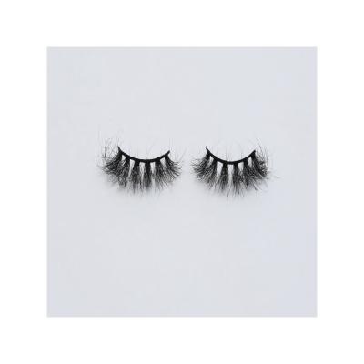 China Soft Unique Design Natural Looking Full Mink Strip Lashes Curly Fluffy for sale