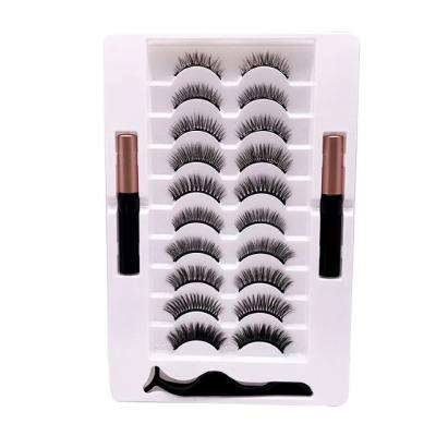 China Easy Advertising Well The New Type Professional Full Curly Tape Practice Lashes for sale