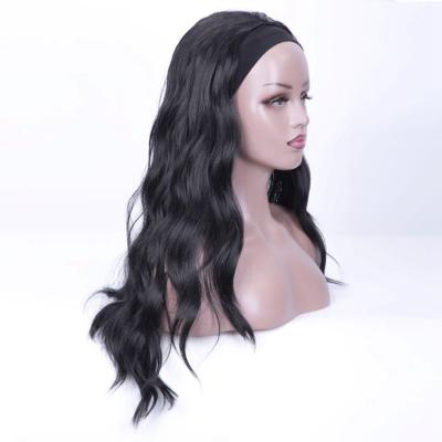 China Water Wave Type New Deep Water Frontal Hair Full Loose Wave Wig With Highlights for sale