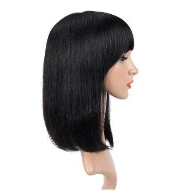 China Can Be Dyed Price Suitable High Quality Can Be Styled Lace Front Human Hair Bob Wig Short for sale