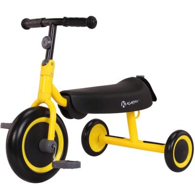 China Foldable Kids Bike 2021 New China Manufacturer 3 PP Wheels Kids Folding Tricycle For Kids for sale