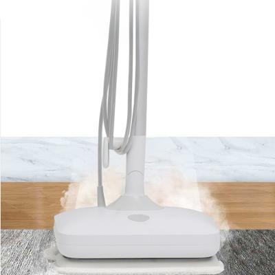 China Fashion Sustainable White Steam Mop With Spray, Multifunctional Steam Mop, Steam Cleaner Mop for sale