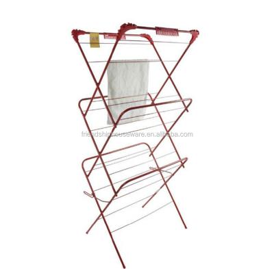 China 30kg Max Loading Best Price Strong Clothes Airer Laundry Dryer With Foldable Indoor Sock Dryer Clothing Rail for sale