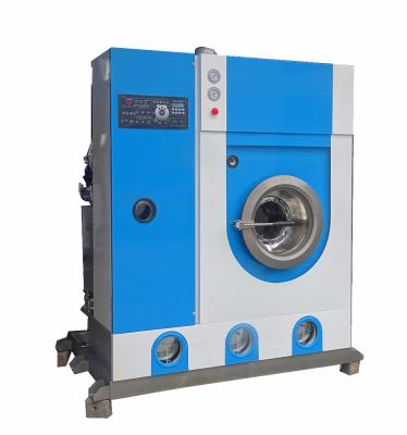 China Non Toxic Fully Automatic Fully Enclosed Industrial Dry Cleaning Machine Self Service Dry Cleaning Machinery for sale