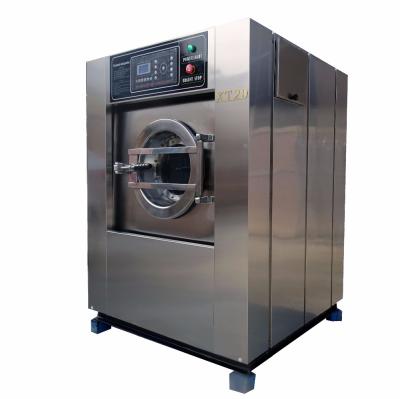 China Front Loading Washer Extractor 20kg Non-Toxic Industrial Laundry Equipment for sale