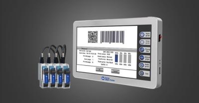 China Impressora líquida sem fio do código de barras do Inkjet, dados industriais do tempo real da impressora de Digitas à venda