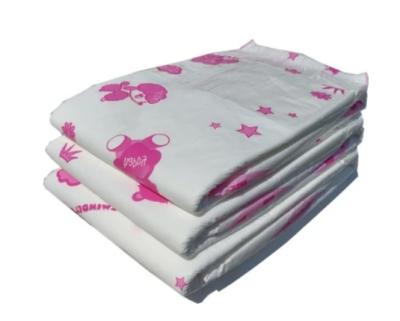 China OEM disposable soft custom print abdl thick plain weave adult diaper for adult for sale