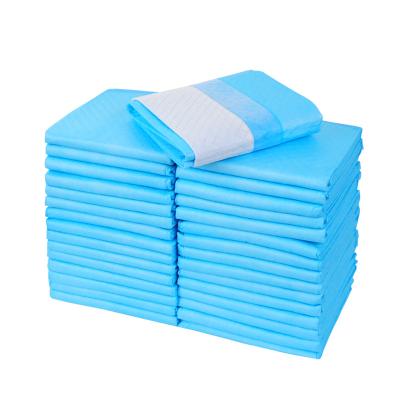 China Plain Weave Disposable Hospital Baby High Absorbent Medical Underpad With Stickers for sale