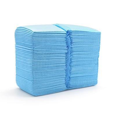 China High Absorption Plain Weave Plain Weave Disposable Pad Incontinent Hospital Underpad Personal Care for sale